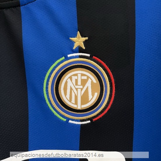 Nuevo 1ª Camiseta Inter Milan Retro 2009 2010 Azul Baratas